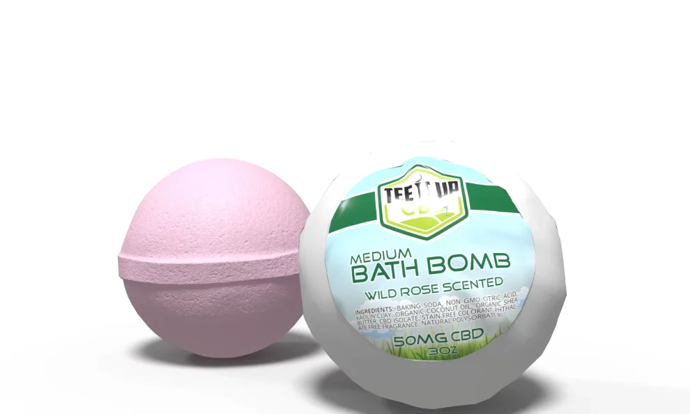 50mg CBD 3oz Bath Bombs - Exclusive Scents - Image 2