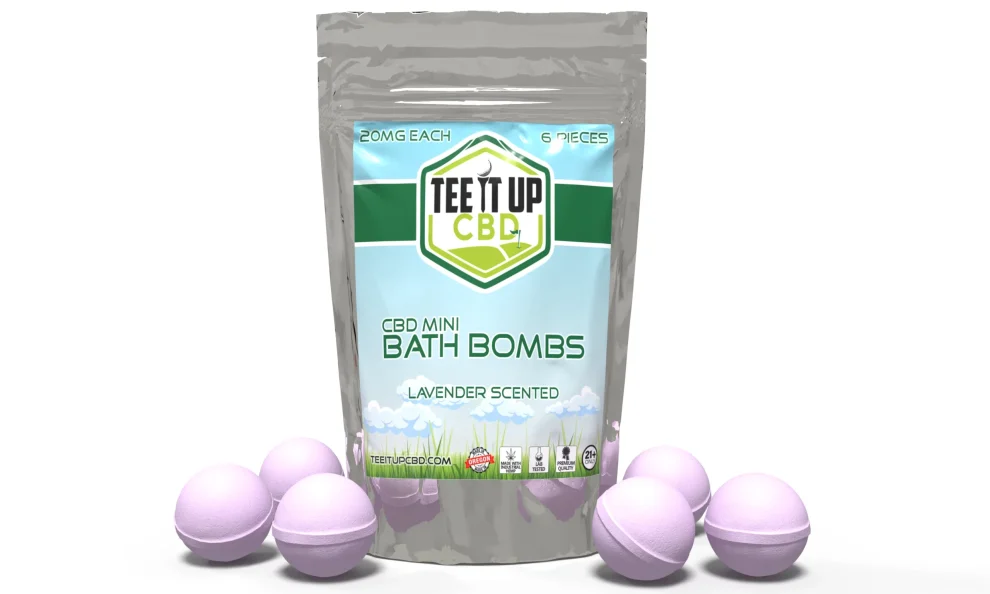 20mg Mini CBD Bath Bombs 6 Pack - Image 2