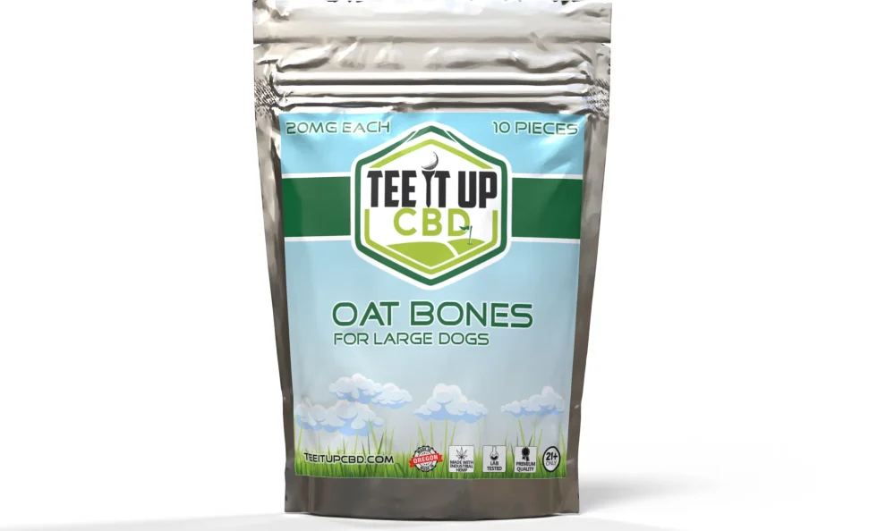 Dog Treats for Large Dogs - Pumpkin Oat Bones - Image 2