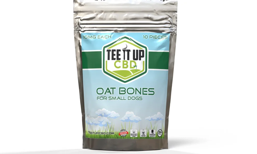 Dog Treats for Small Dogs - Pumpkin Oat Bones - Image 2