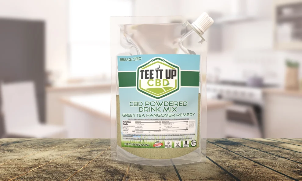 CBD Drink Mix - Green Tea Hangover Remedy