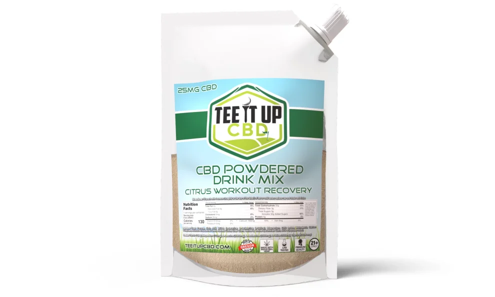 CBD Drink Mix - Citrus Workout Recovery - Image 2