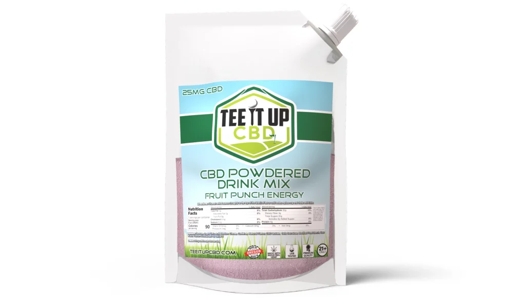 CBD Drink Mix - Fruit Punch Energy - Image 2