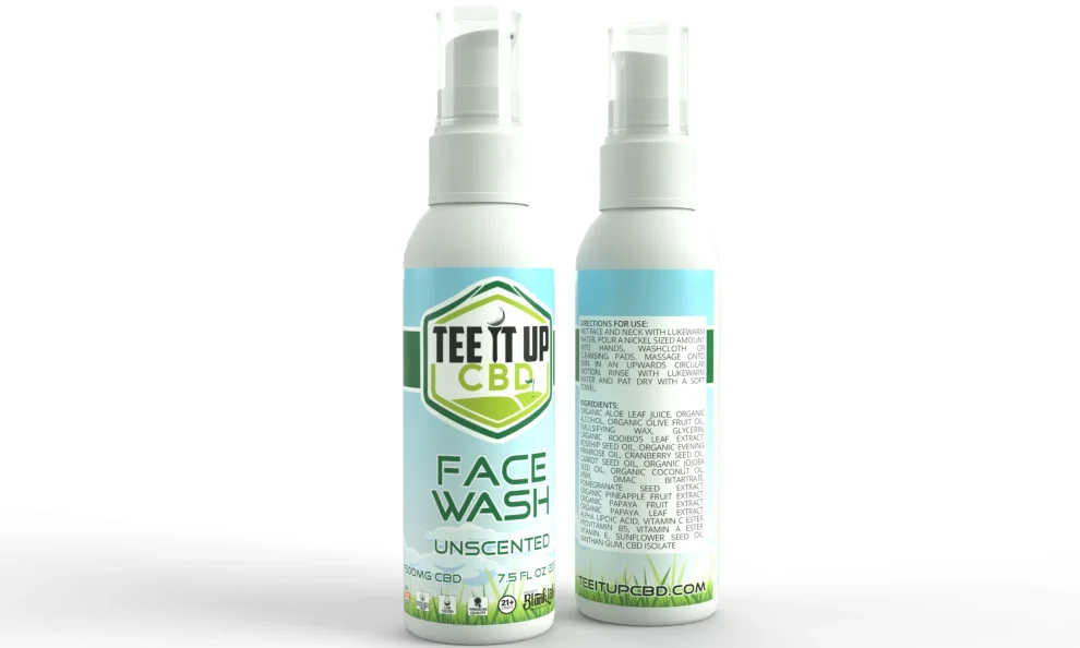 500mg CBD Facial Wash - Image 2