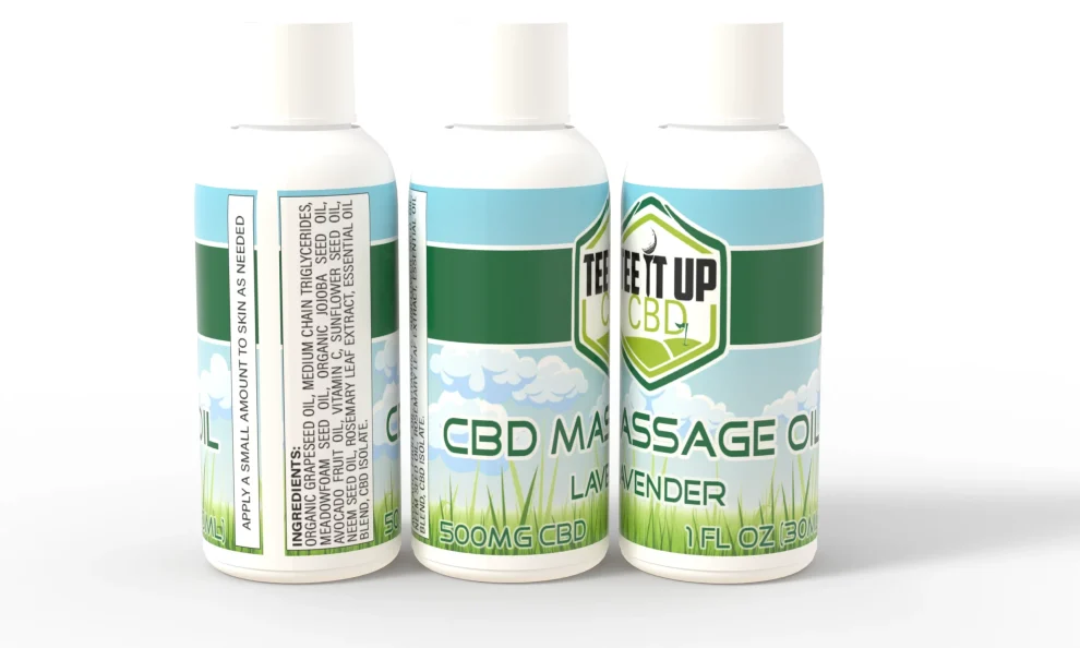 500mg CBD Massage Oil - Image 2
