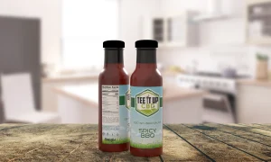 150mg CBD Spicy BBQ Sauce