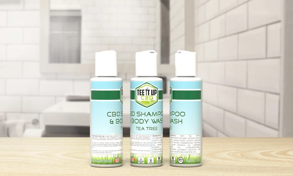 500mg CBD Shampoo and Body Wash