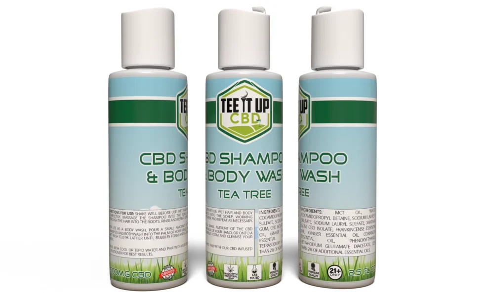 500mg CBD Shampoo and Body Wash - Image 2