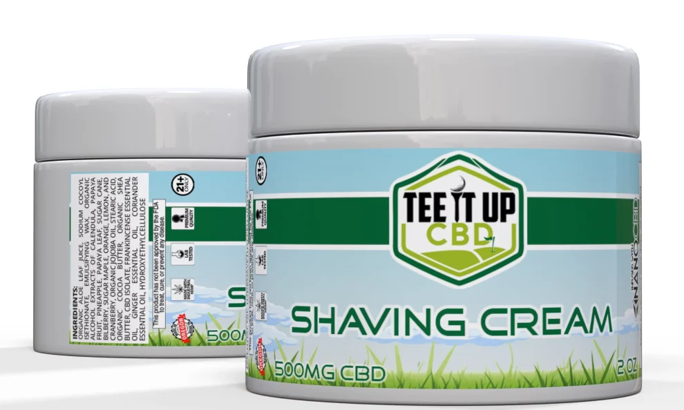 500mg CBD Shaving Cream - Image 2