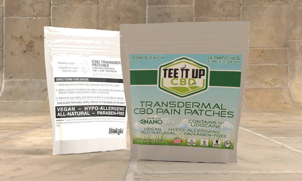 Nano CBD Transdermal Pain Patch
